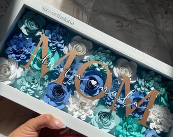 Mom "i Love You" Assorted Red Flower Box | Paper Rose Gift Box | Paper ...