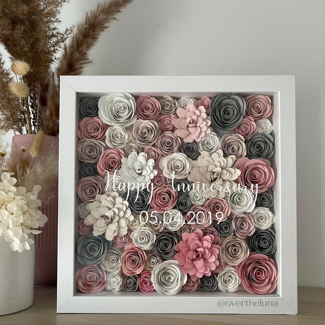 Assorted Flower Box | Gift for Baby Shower | Gift for Newborn Boy or Girl | Customized Gift for Baby, Kids and Moms