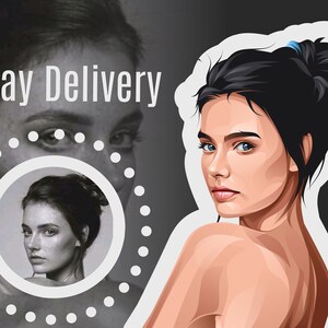 Cartoon Logo Design - custom cartoon portrait for your business logo / caricature logo / portrait logo / small business logo