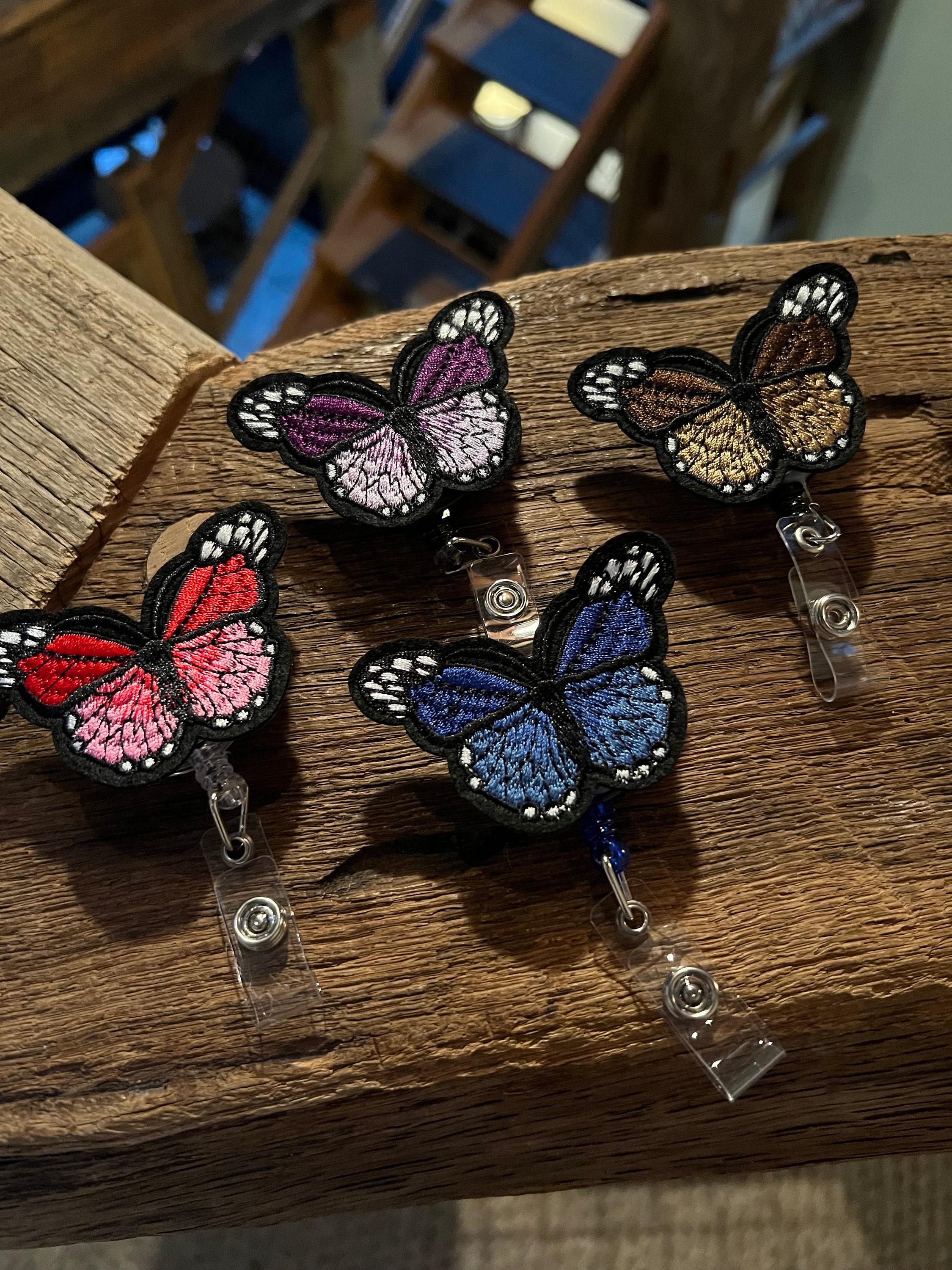 Butterfly Id Holder 