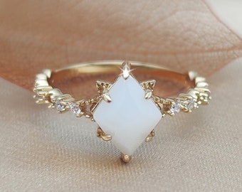 Ensemble de bagues de lait maternel vintage en forme de diamant, bague de lait maternel à faire soi-même, bijoux de lait maternel à faire soi-même, cadeau DIY pour la Saint-Valentin, cadeau pour mère