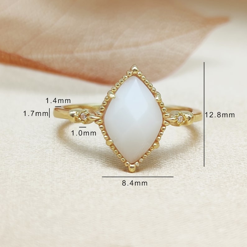 Vintage Diamond Shape Breastmilk Ring DIY Breastmilk Jewelry Etsy