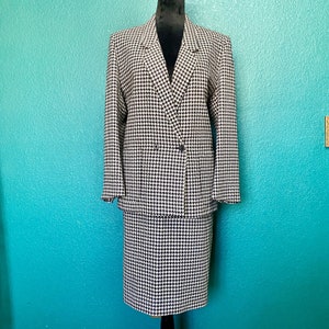 VINTAGE St Michael 2-Piece Wool Jacket and Skirt Suit