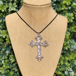 Gothic cross necklace