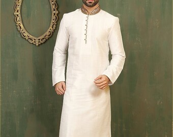 Royal Look White Bandhgala Indian 