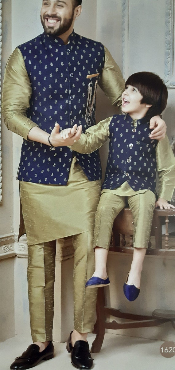 father son kurta set