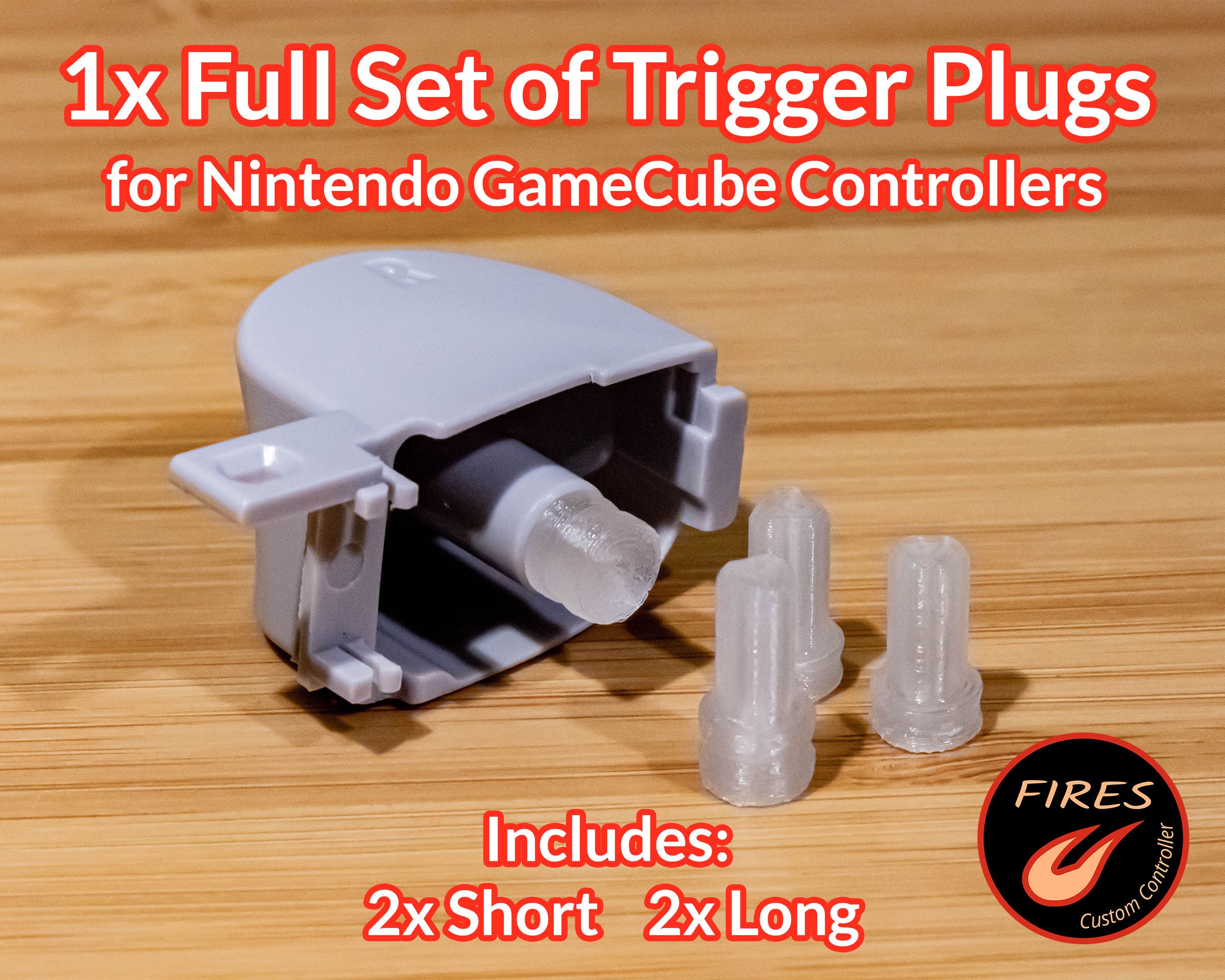 1x Full Set of Trigger Plugs for Nintendo Gamecube Controllers Etsy