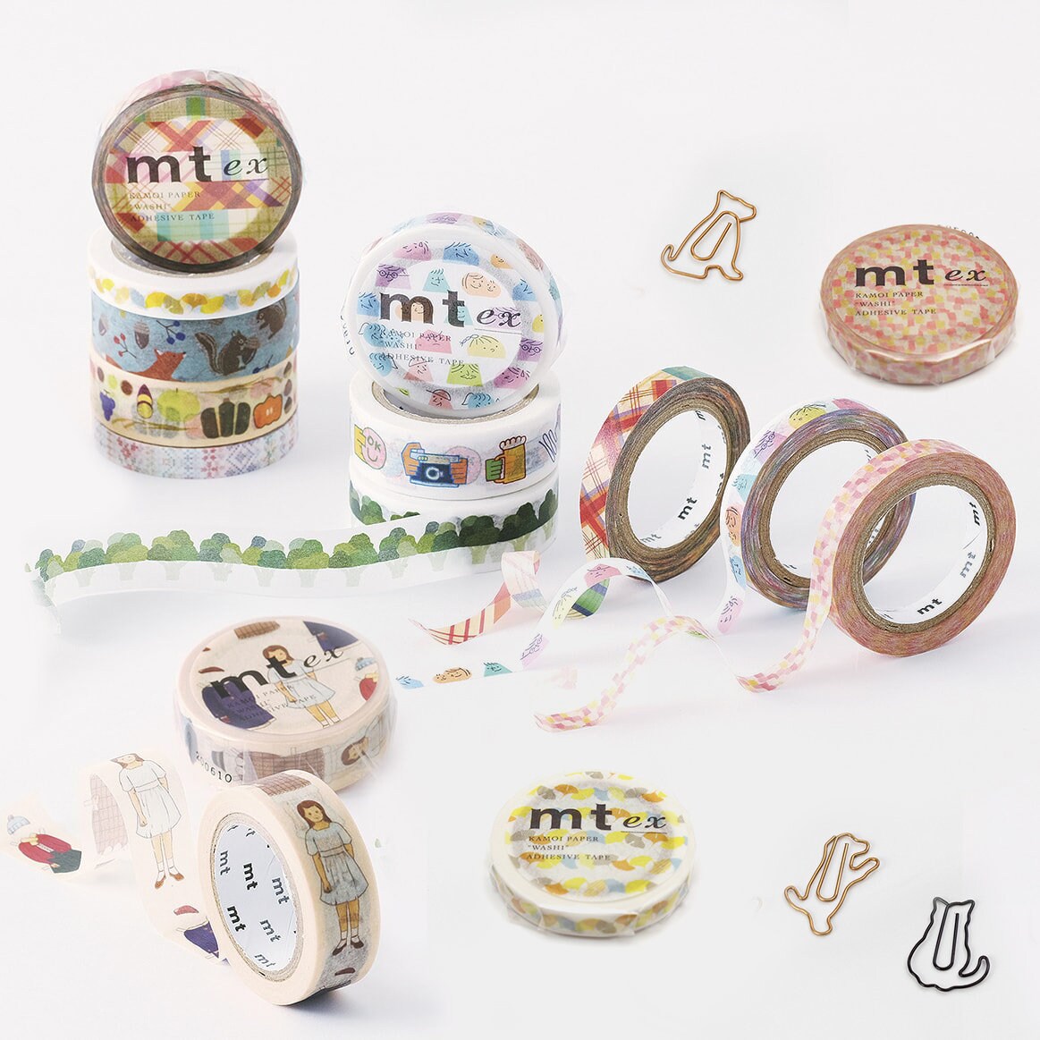 Mt Ex Washi Tapes Ginkgo Line Half Face Overlapping Etsy Mt Ex Washi Tapes Ginkgo Line Half Face Overlapping Etsy