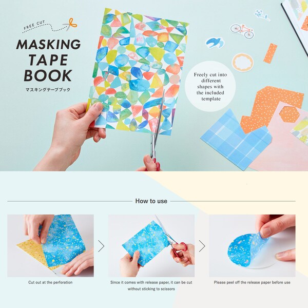 Hitotoki Masking Tape Book: Washi Tape Paper Sheet