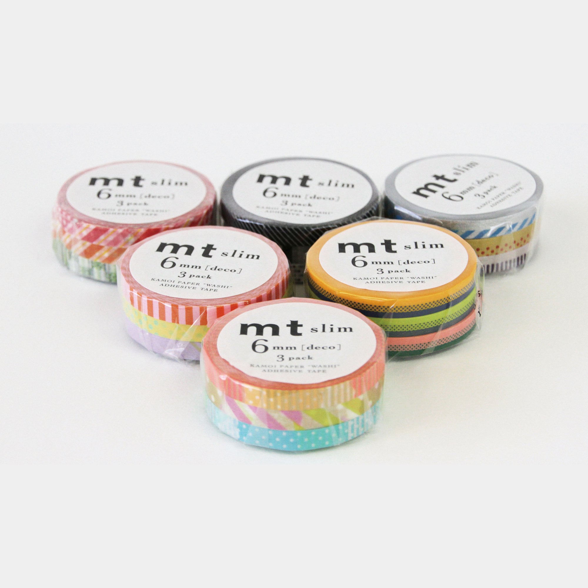 MT Slim 6mm Width Washi Tape Set Skinny Washi Tapes 6mm Etsy UK