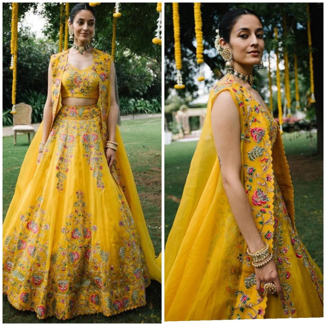 Chinon Silk With Coding Sequins Work With Cancan & Canvas Patta Lehenga Choli