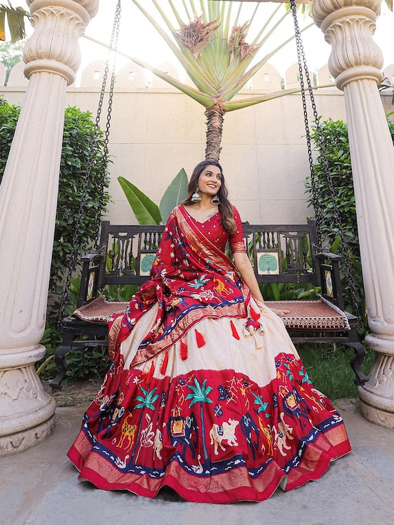 Multi Color Full Flair Designer Lehenga Choli for Festival Navratri  Collection - VJV Now - India