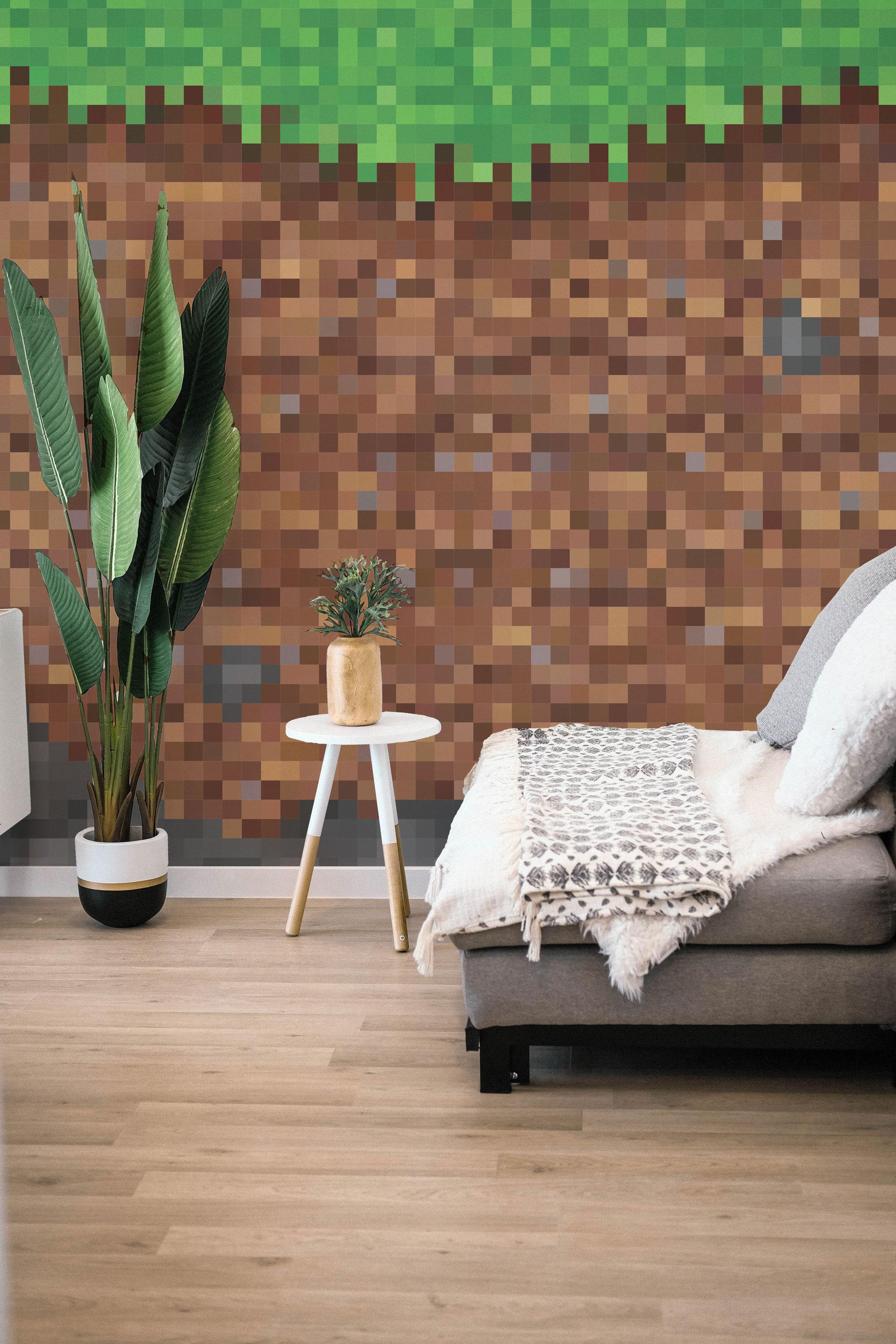 Retro Pixel Peel & Stick Wall Mural
