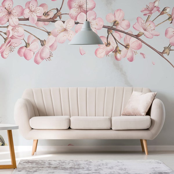 Cherry Blossom Wallpaper - Etsy