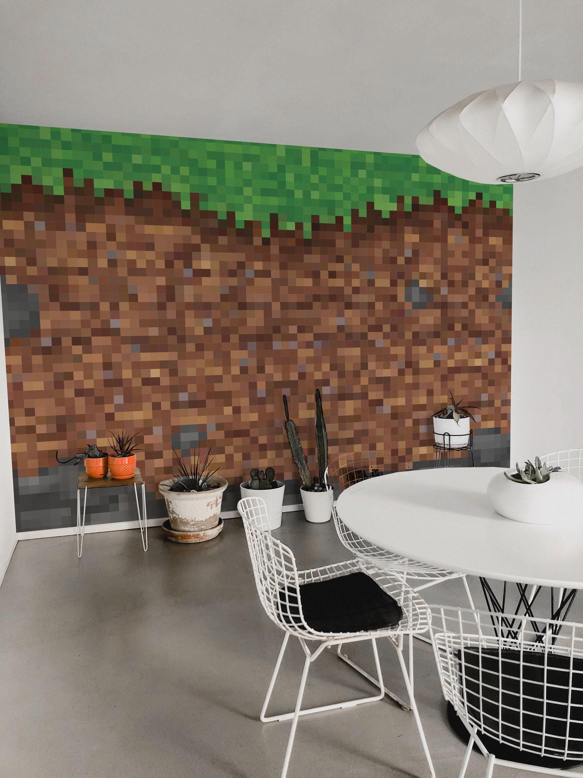 Retro Pixel Peel & Stick Wall Mural