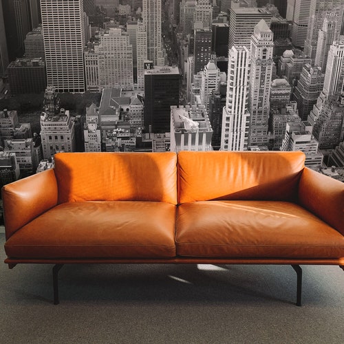 Drawn City New York Black and White Vinyl Wallpaper Modern Etsy