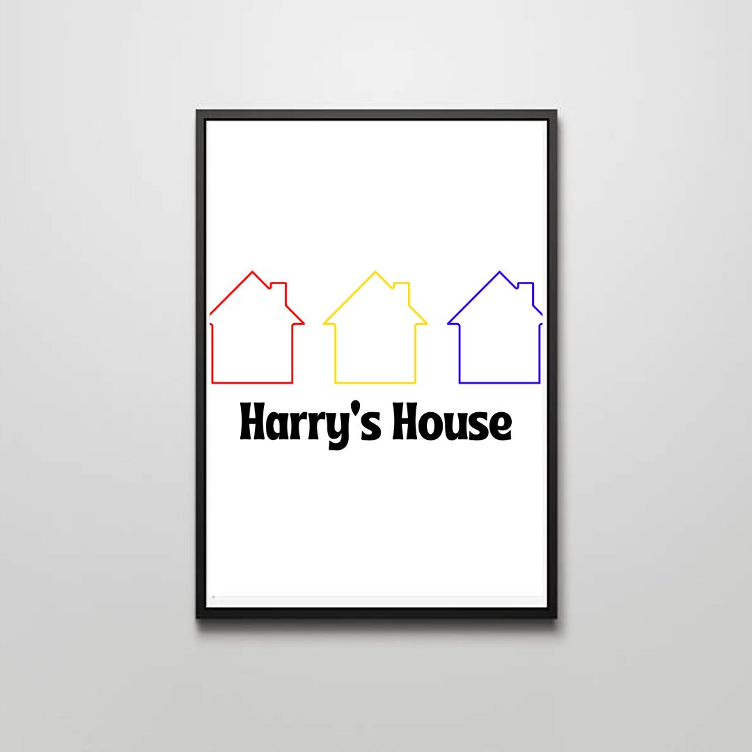 Harry Style's Wall Art: Harry's House - Etsy