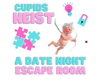 Romantic Date Night Escape Room Game: Printable Couple's Adventure (PDF)