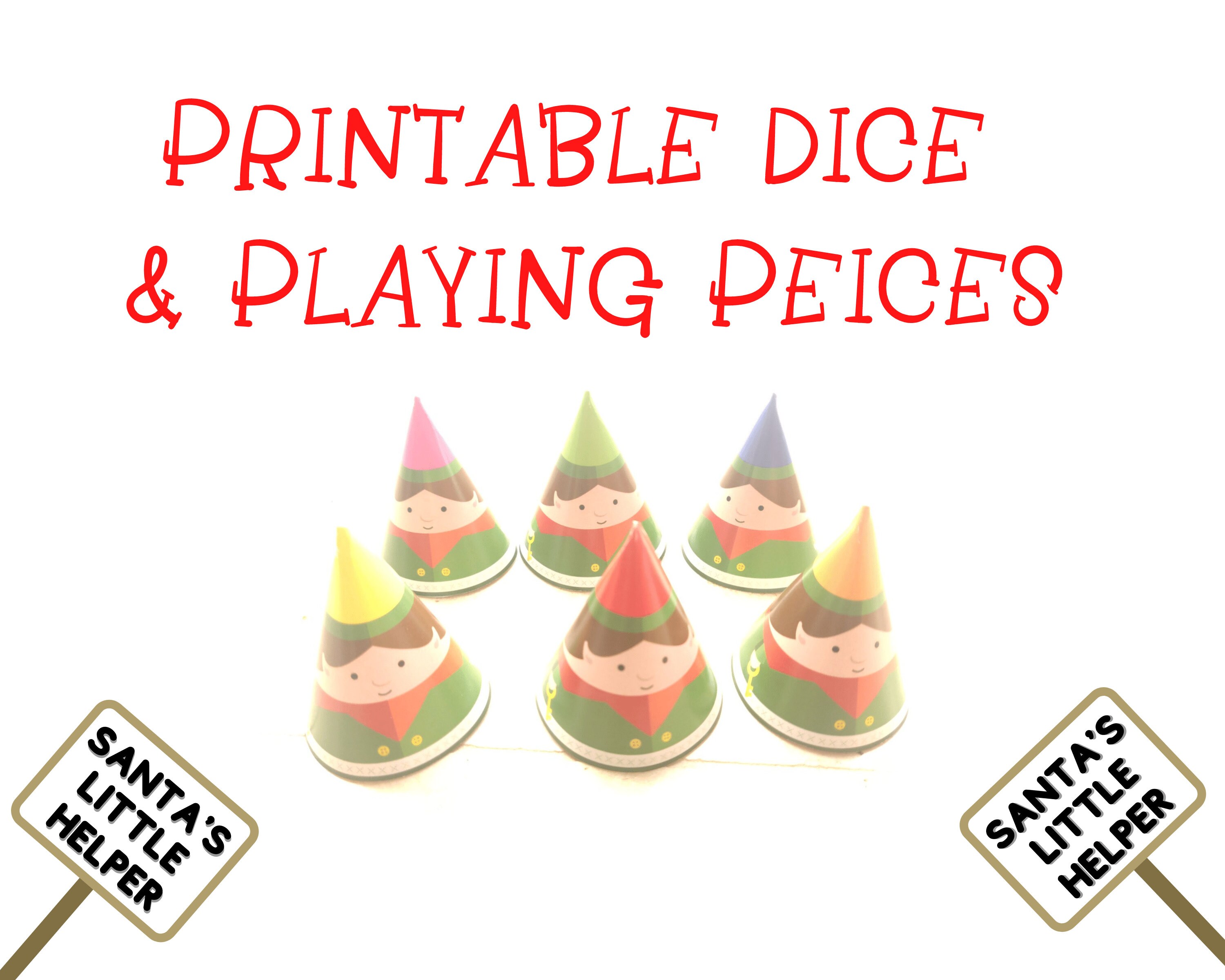 Printable Christmas Board Game Homemade Christmas Board Game Family