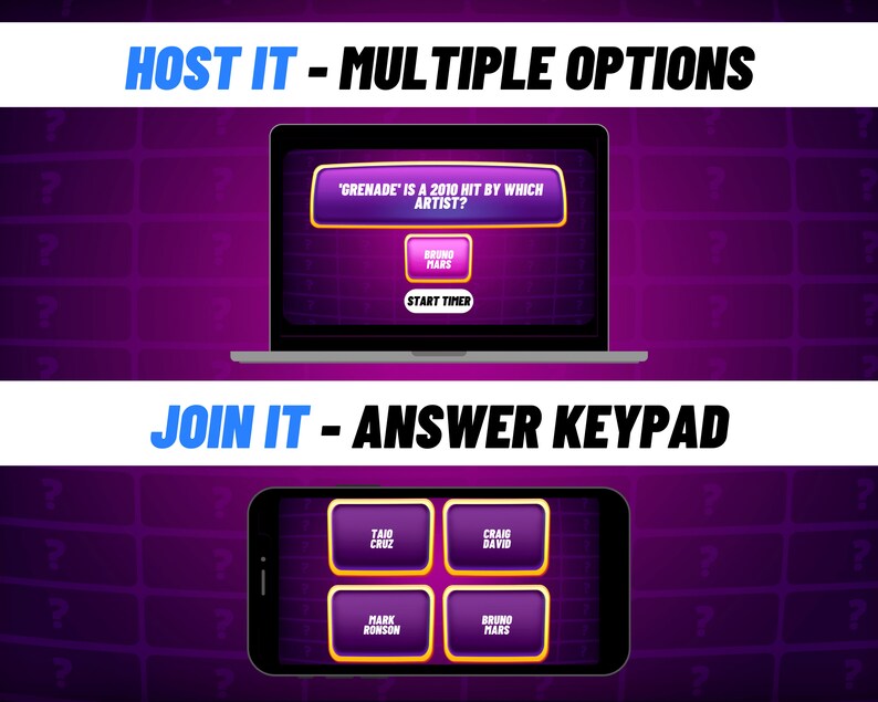 Weekly Trivia Quiz Game Printable Questions & Answers Zoom Etsy