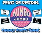 Mumbo Jumbo Family Party Game: Virtual Screenshare Quiz (Digital Download)