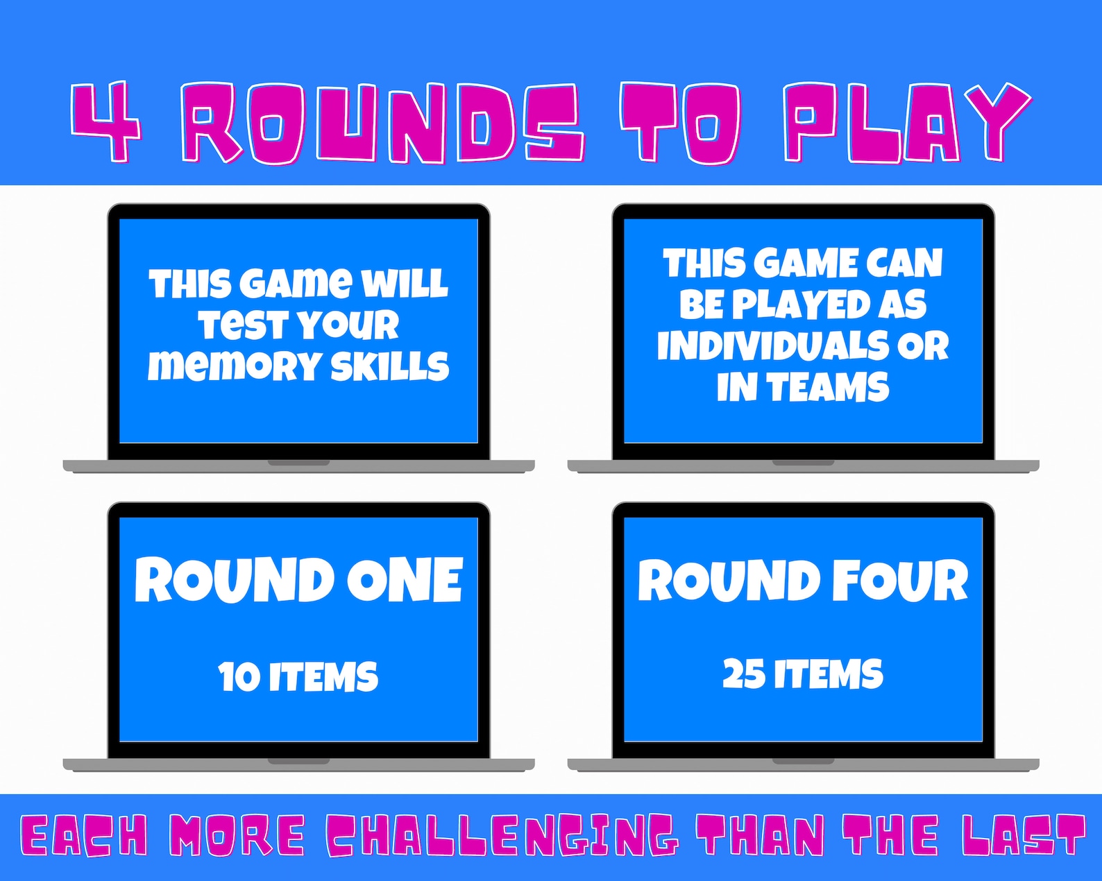 Virtual Party Game Teen Game Birthday Party Youth Group Family Game