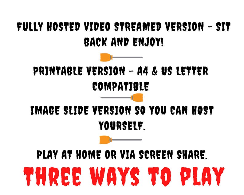 Halloween Trivia Quiz: Video & Printable Game (Digital Download) image 7