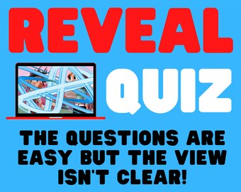 Reveal Trivia Quiz: Virtual Party Game (Digital Download)