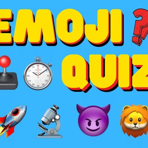 Emoji Trivia Quiz - Virtual - Printable - Games Night - Pub Quiz - Hosted Trivia - Ready Made Quiz - Family Quiz - Zoom - Party Games