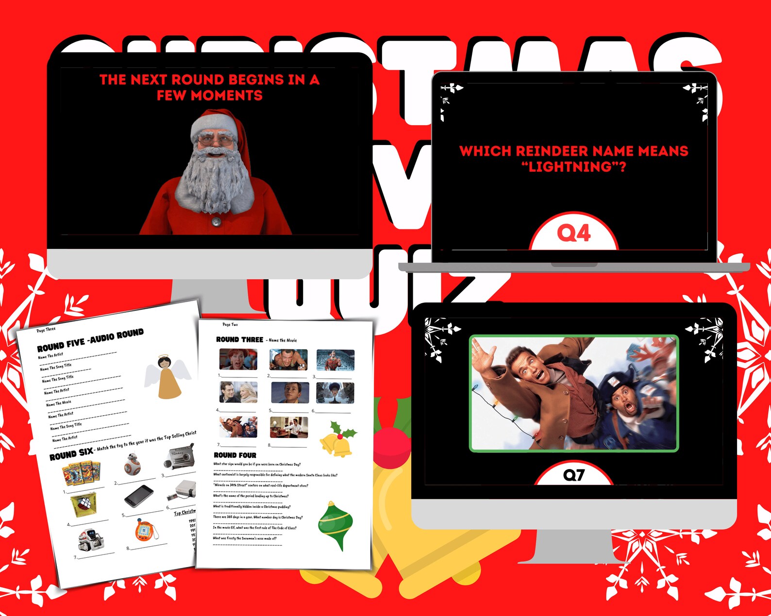 Christmas Games Megapack Christmas Party Games Zoom Etsy UK