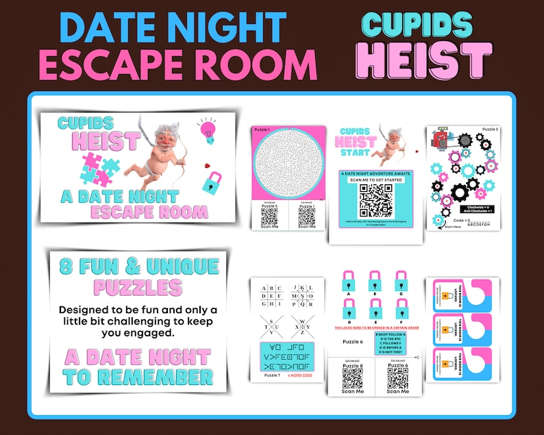 Date Night Couples Games Printable Games for Couples Mr & | Etsy