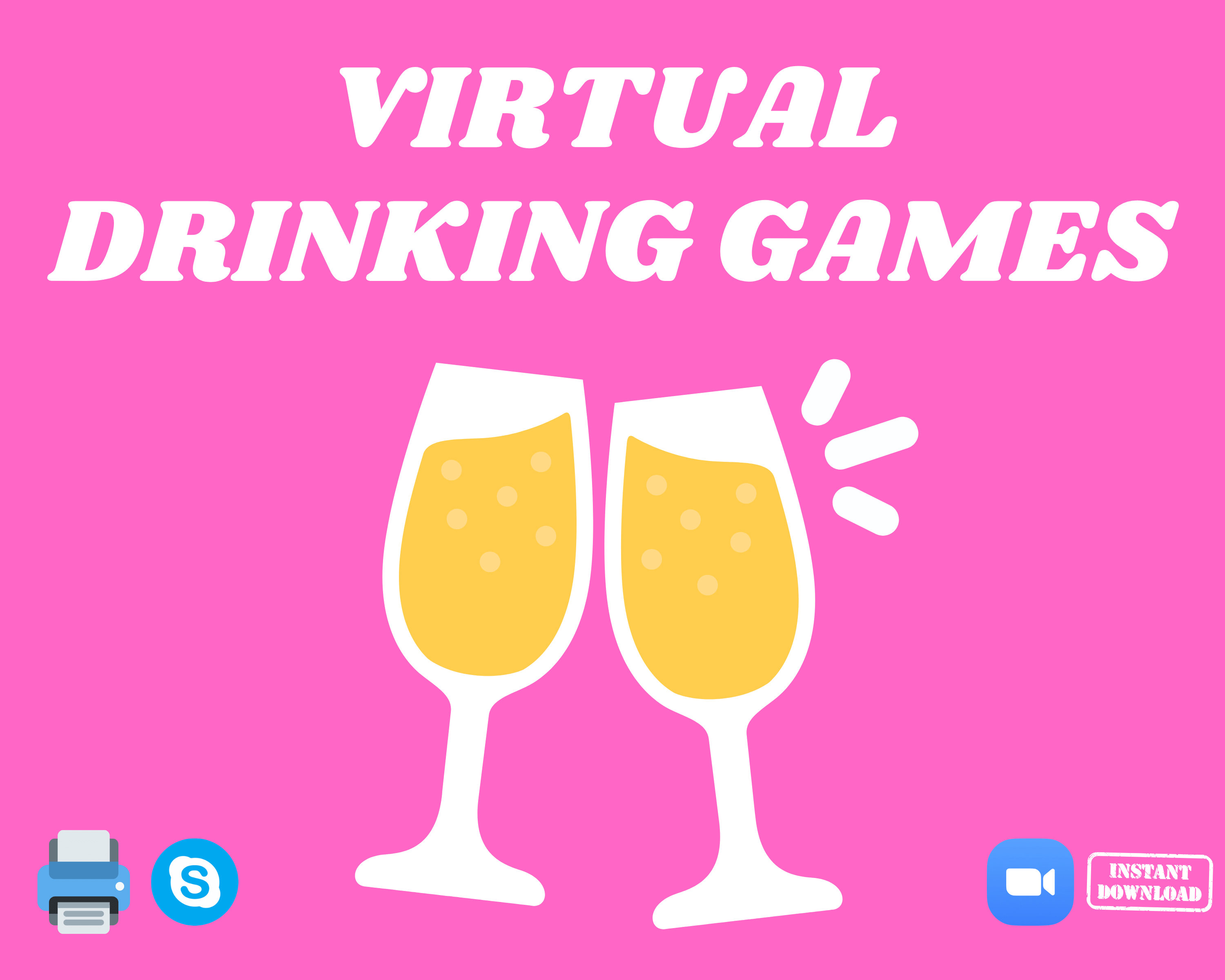 Dés ivres / Jeux à boire pour adultes / Jeu d'alcool, PDF/PNG imprimable