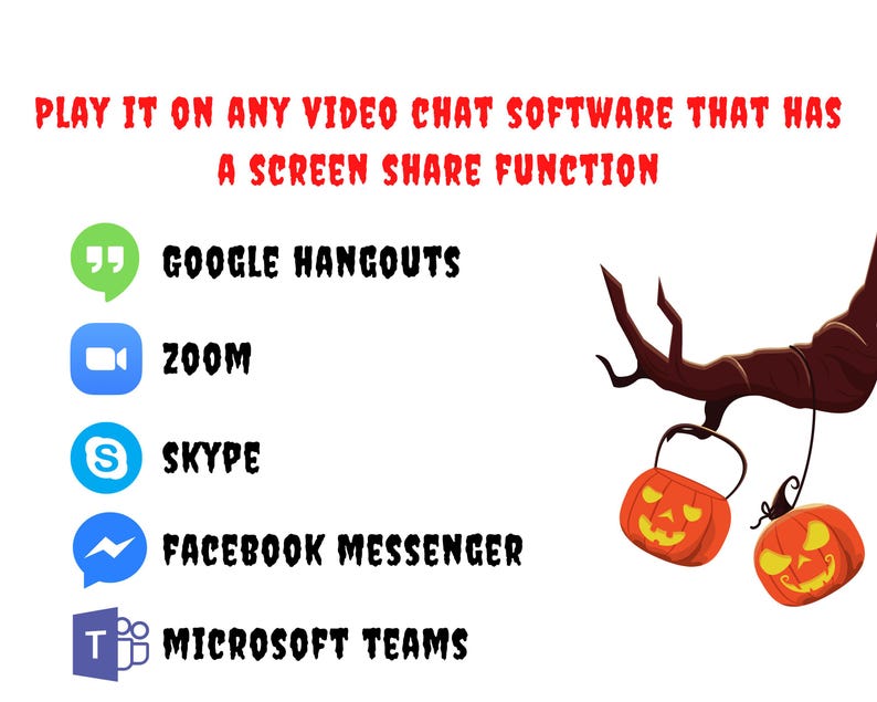 Halloween Trivia Quiz: Video & Printable Game (Digital Download) image 4