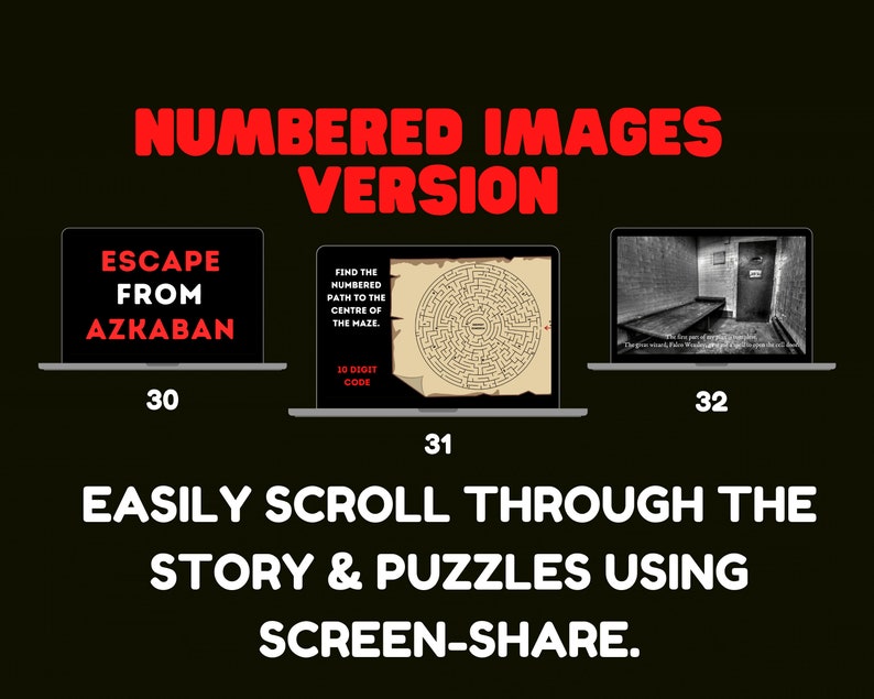 Virtual Halloween Escape Room Escape From Azkaban Virtual Family Games