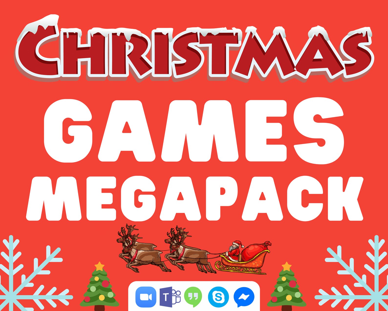 Christmas Games Megapack Christmas Party Games Zoom - Etsy UK