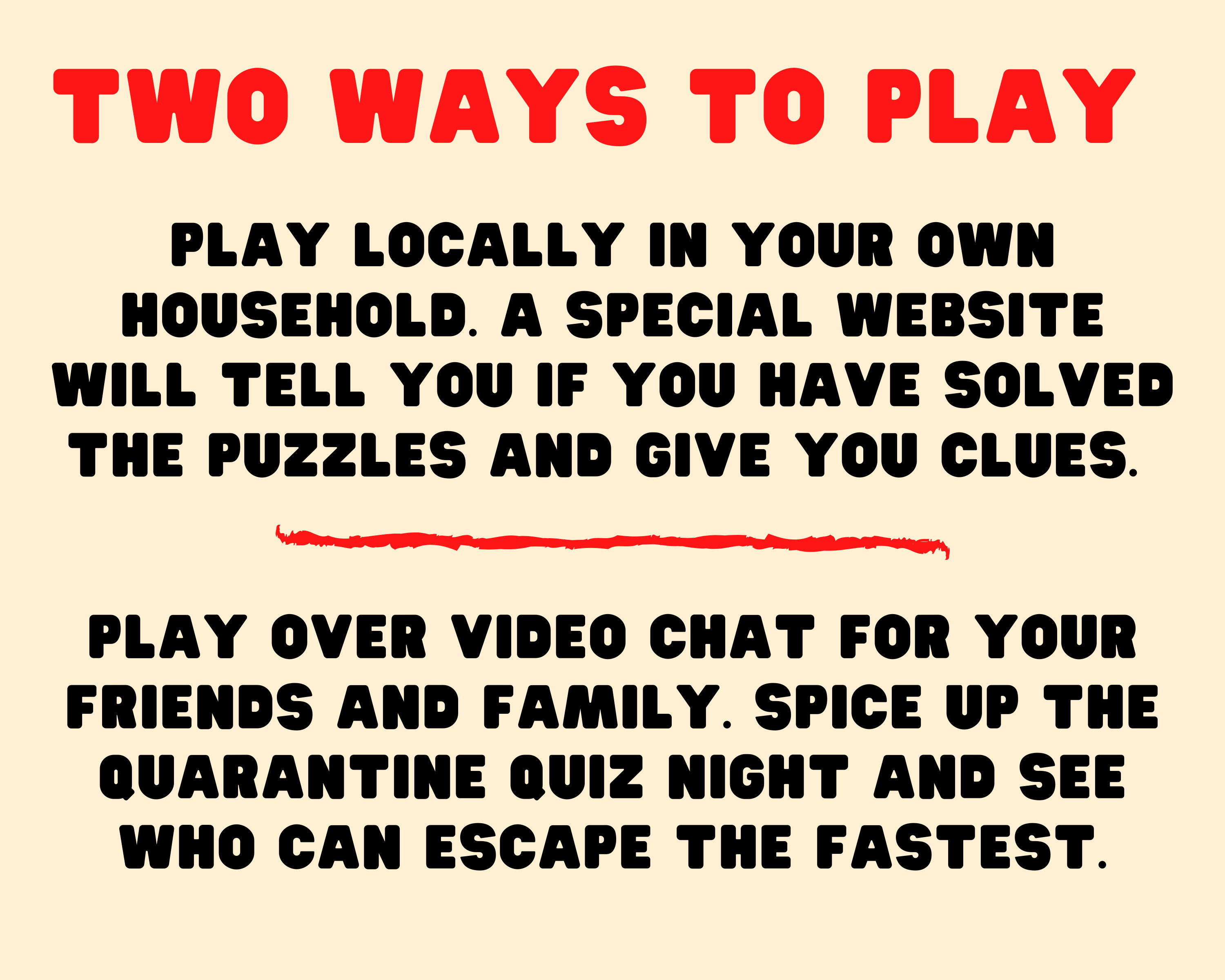 Virtual Escape Room Games Night Lockdown Zoom Screen Share Digital Games Quarantine Fun Stay at