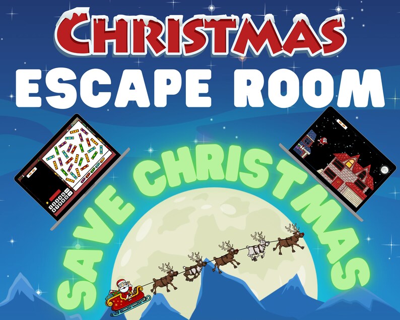 Virtual Escape Room Played on Zoom Microsoft Teams Skype Etsy