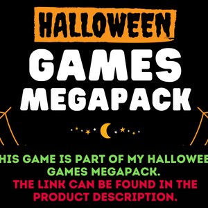 Halloween Trivia Quiz: Video & Printable Game (Digital Download) image 10