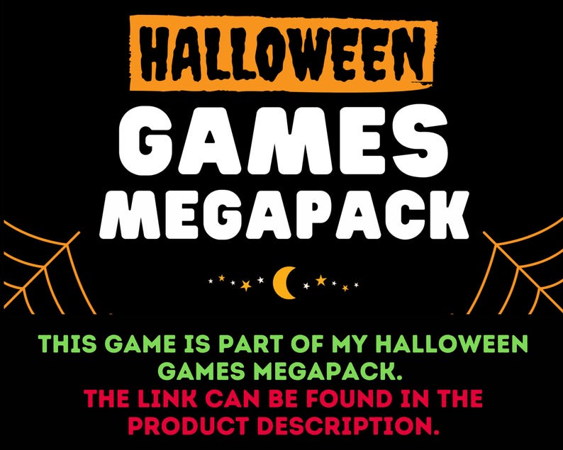 Halloween Trivia Quiz: Video & Printable Game (Digital Download) image 10