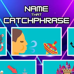 Name That Catchphrase Gameshow: Virtual Party Game (Digital Download)