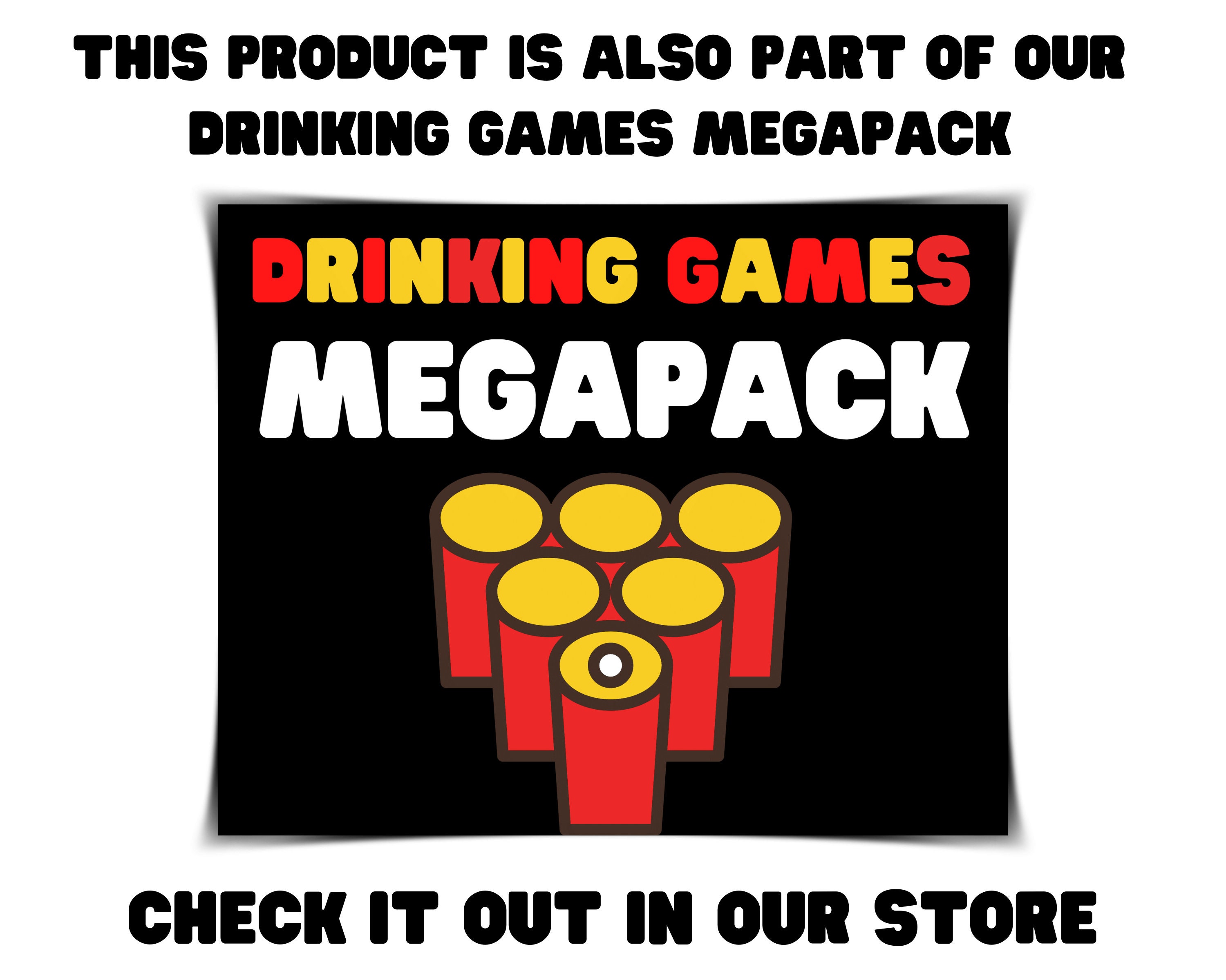 Virtual Printable Drinking Games Lockdown Ideas Printable Etsy