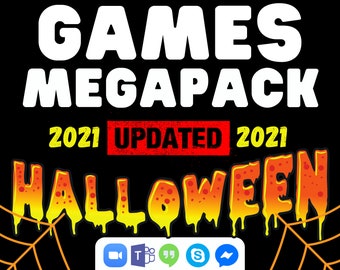 Halloween Games - Halloween Party Games - Zoom Halloween Games - Halloween Ideas - Classroom Halloween Games - Halloween Team Building Games