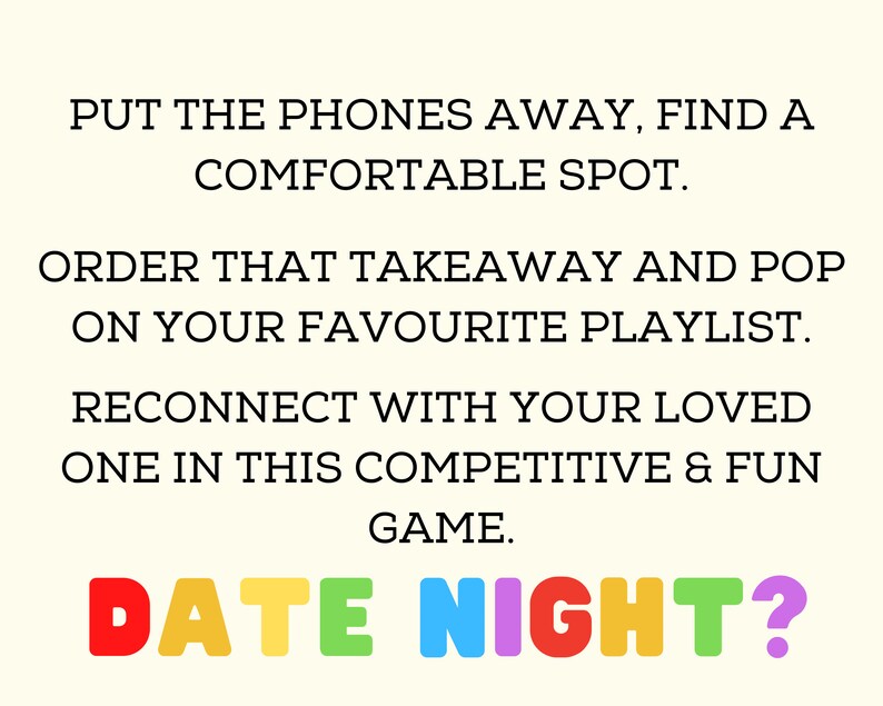 Date Night Couples Game LGBTQ Games Games For Couples Etsy