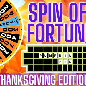 Thanksgiving Games - Thanksgiving Zoom Games - Thanksgiving Party Games - Thanksgiving Virtual Games - Team Bulilding - Classroom Games