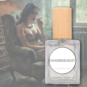 Chamberlight Perfume | Vanilla & Tobacco Fragrance | Warm, Smoky, Unisex Scent | Cozy, Vintage-Inspired | Handcrafted Indie Perfume Spray