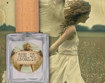 Muestra de perfume de almizcle delicado: aroma a piel de seda con jazmín angelical