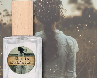 Perfume floral artesanal / Cítricos, naranja, jazmín, ámbar y cachemira / Fragancia femenina artesanal