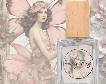Fairy Muse Parfum: Birne, Vanille & Jasmin Blumenduft, Duftproben Dekanter