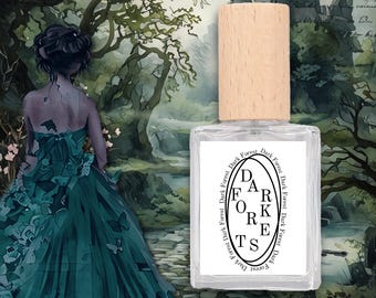 Dark Forest Perfume | Handcrafted Natural Fragrance withIncense, beetroot, Vetiver & Moss | Unisex Artisan Scent