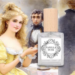 Profumo artigianale alla vaniglia e cannella - Profumo caldo di muschio e sandalo / Fragranza femminile artigianale unica per l&#39;autunno e l&#39;inverno